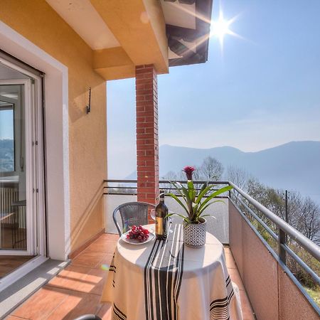 Ca' Gina Panoramica - Monte Bre - Happy Rentals Lugano Exteriér fotografie