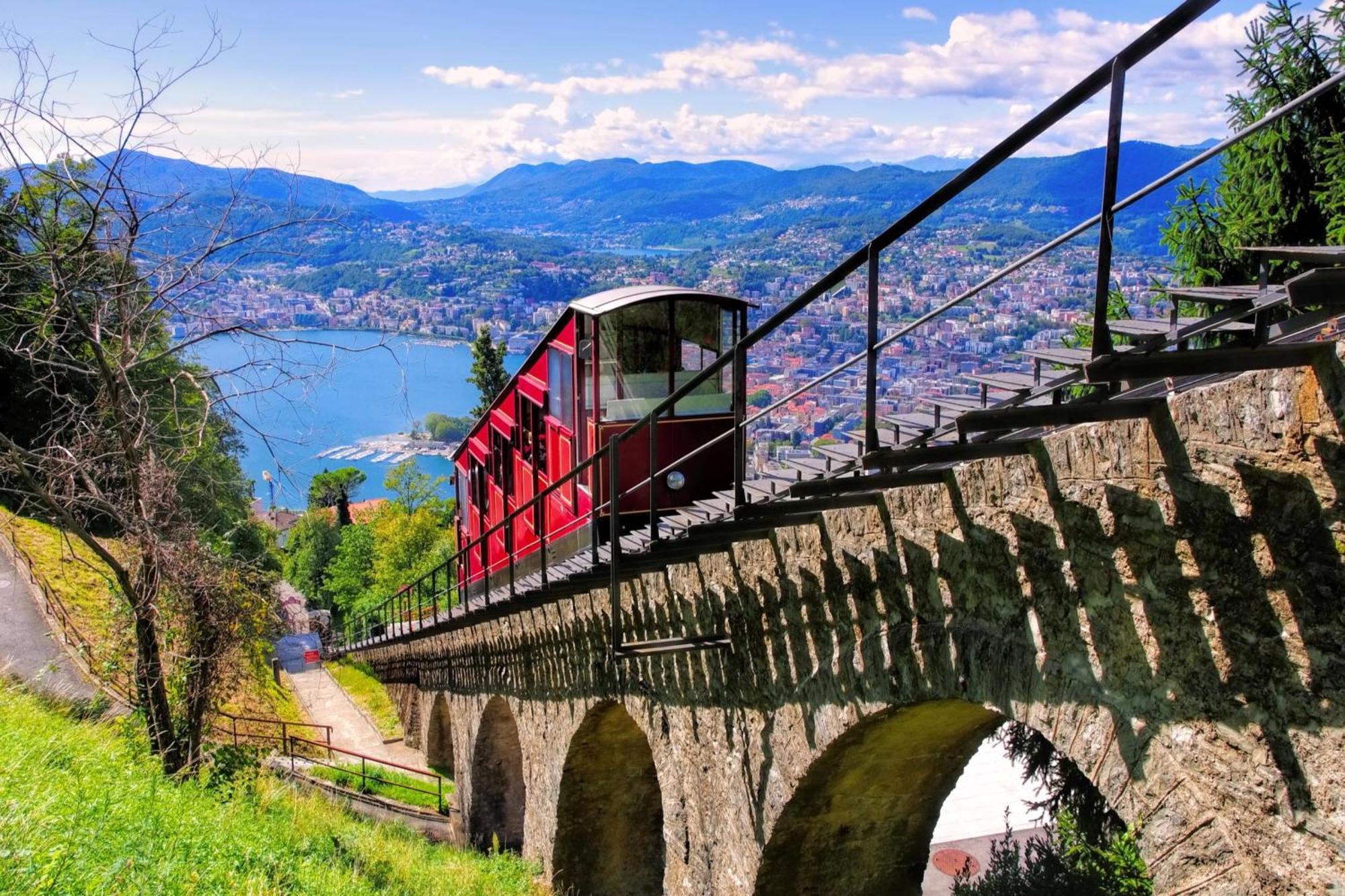 Apartmán Ca' Gina Panoramica Lugano Exteriér fotografie