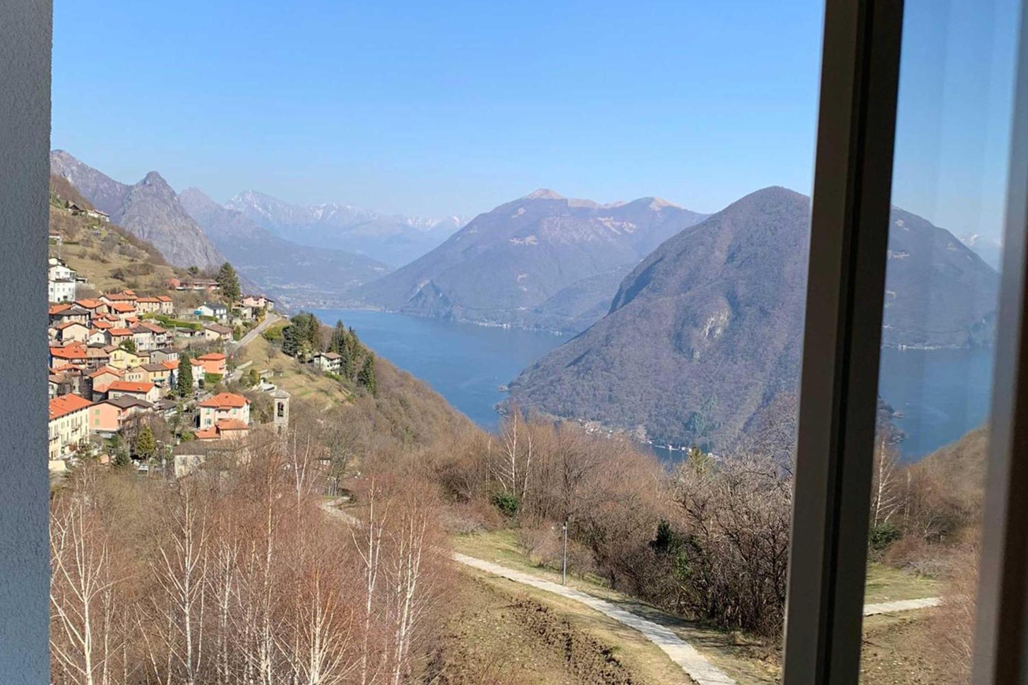 Apartmán Ca' Gina Panoramica Lugano Exteriér fotografie