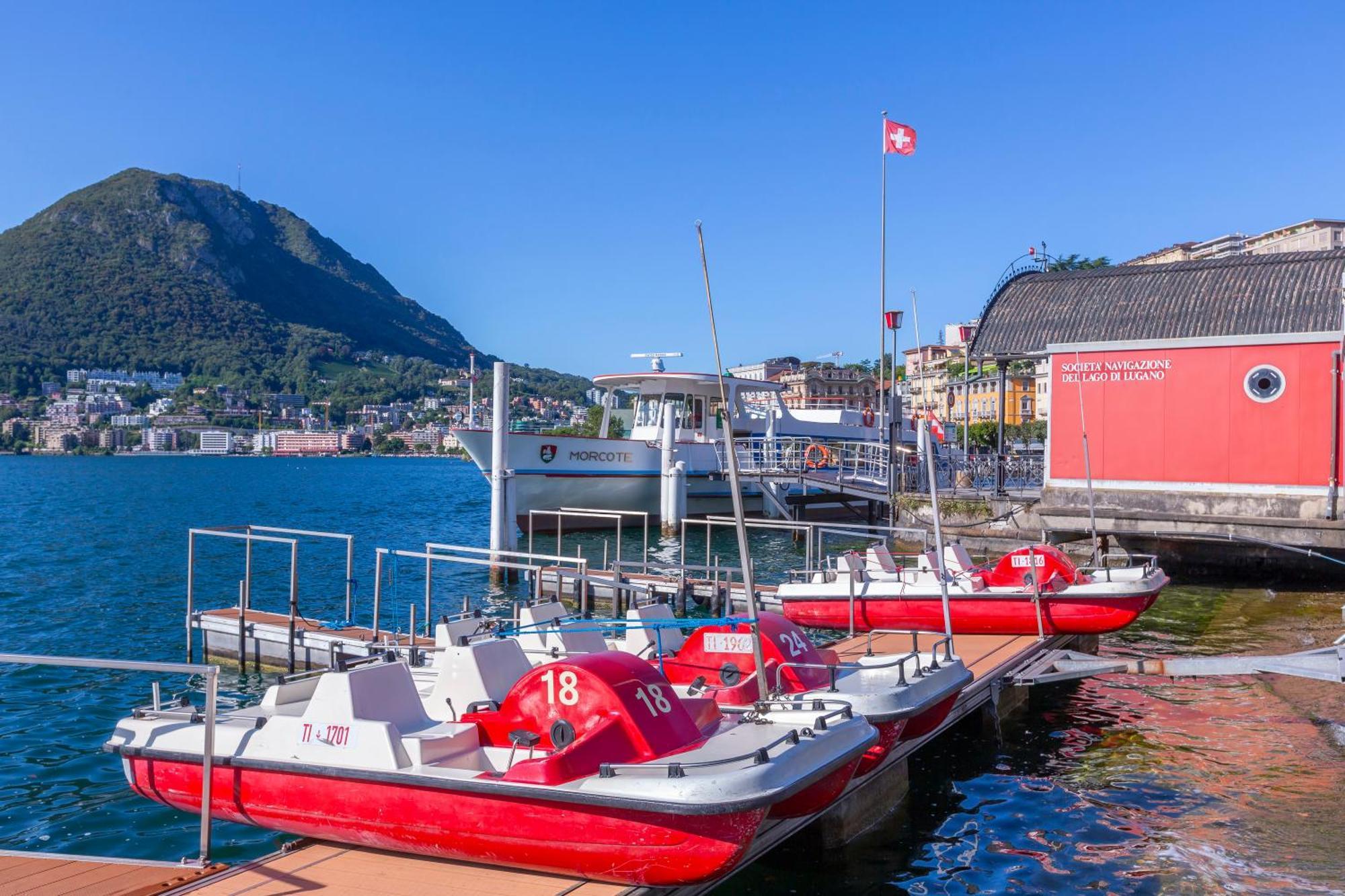 Apartmán Ca' Gina Panoramica Lugano Exteriér fotografie