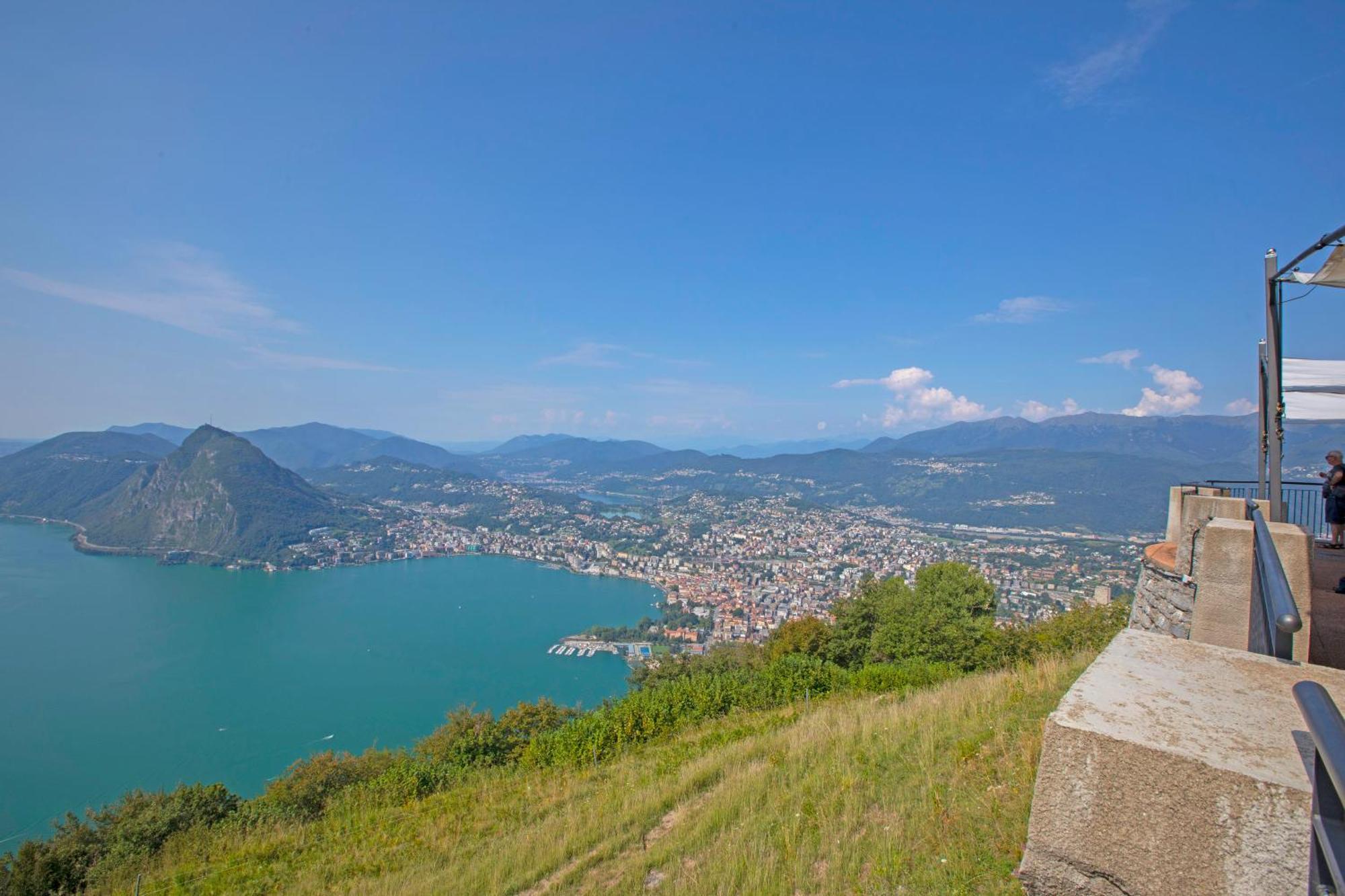 Apartmán Ca' Gina Panoramica Lugano Exteriér fotografie