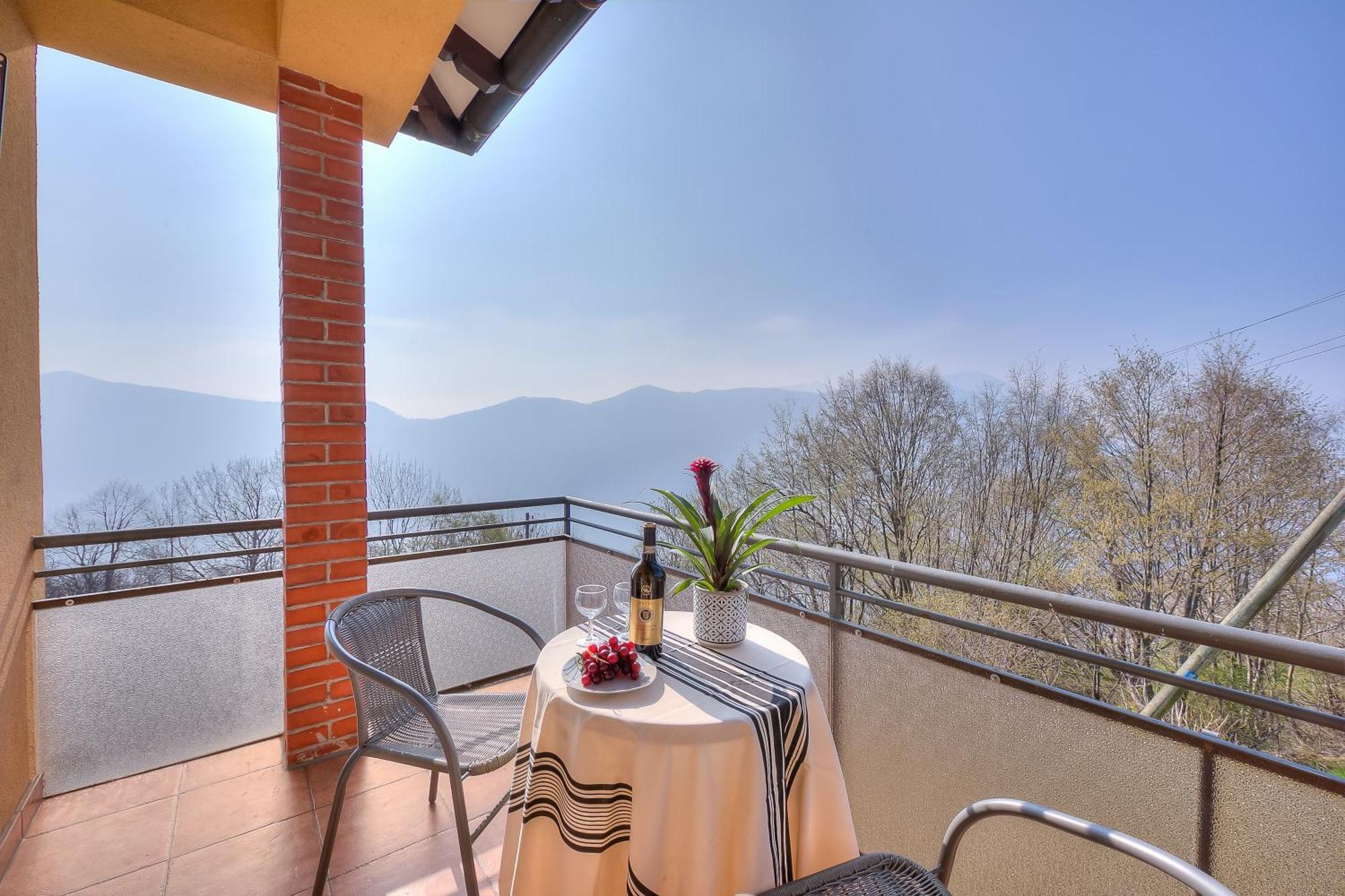 Ca' Gina Panoramica - Monte Bre - Happy Rentals Lugano Exteriér fotografie