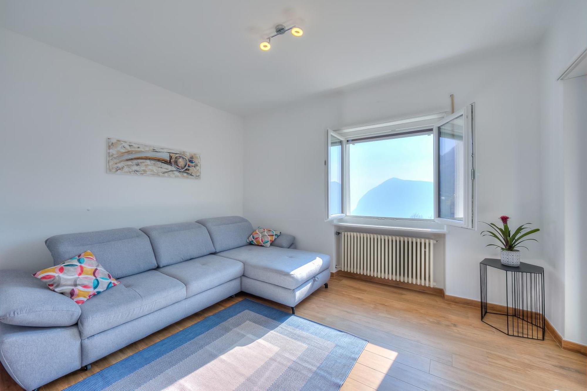 Apartmán Ca' Gina Panoramica Lugano Exteriér fotografie